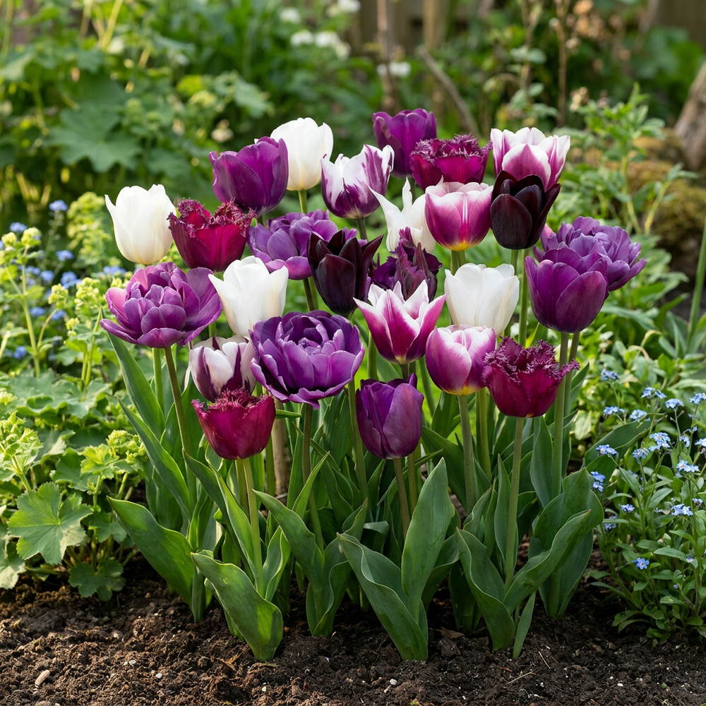 Tulipa Blueberry Mix bulbs, pack of 140, image 2
