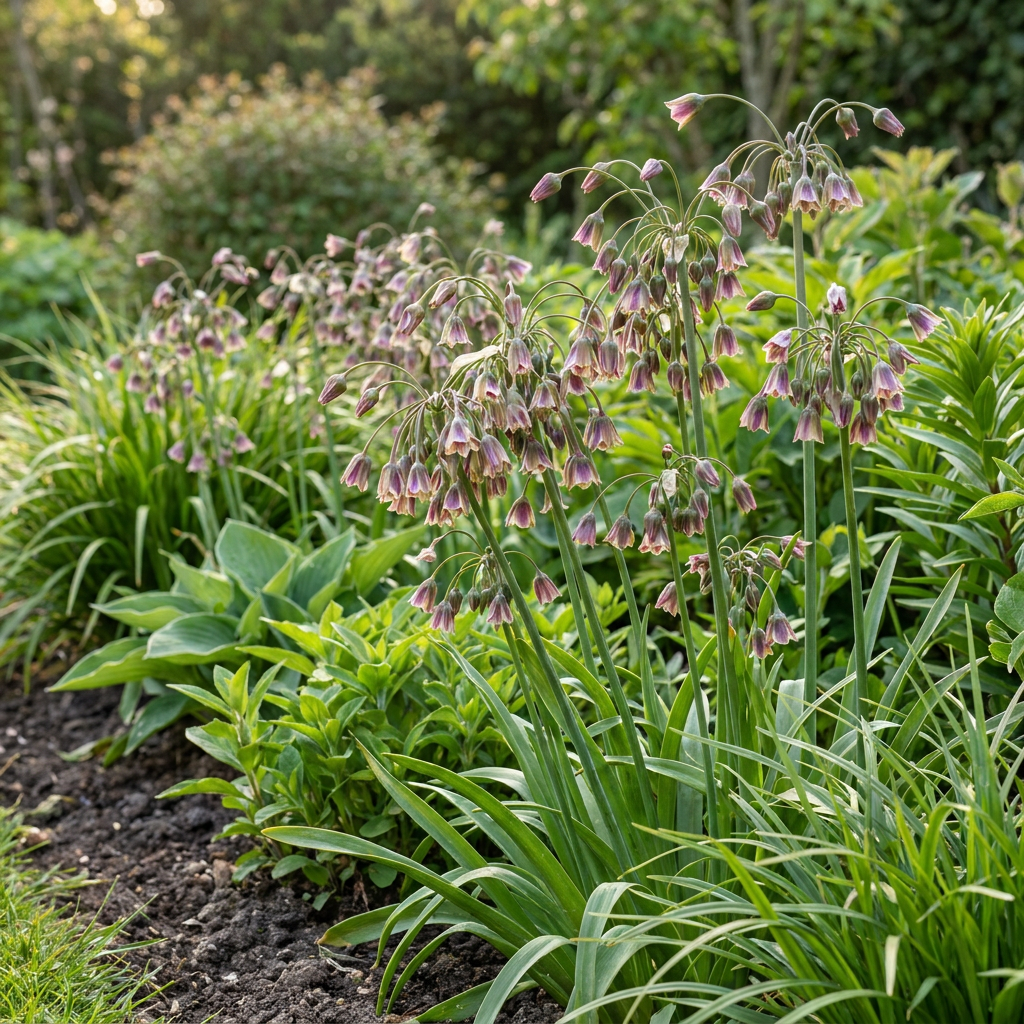 320x Allium Siculum - Ail de Sicile - Crème et Rose - Floraison estivale - Calibre 10/12