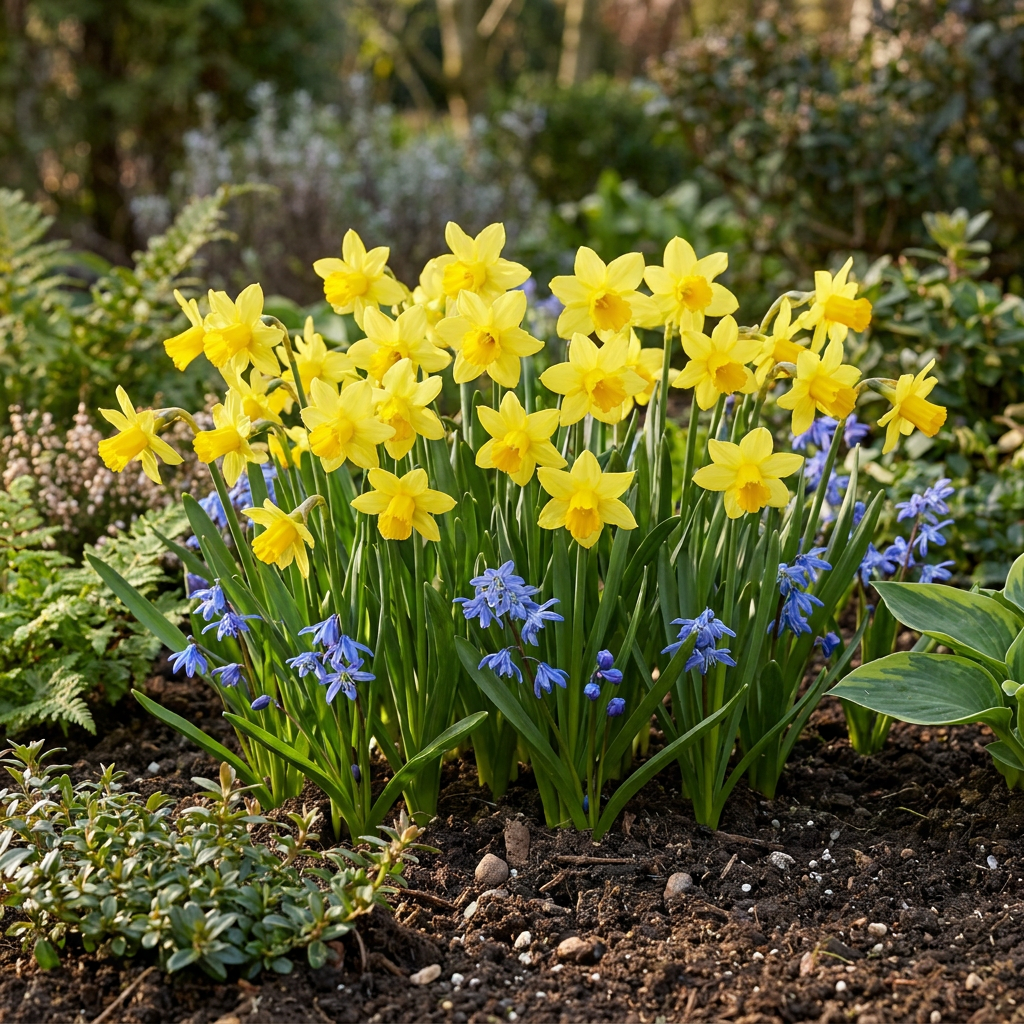 100x Narcissus Tete-A-Tete - Narcisse Tête-à-tête - Jaune - Floraison printanière - Calibre 10/11