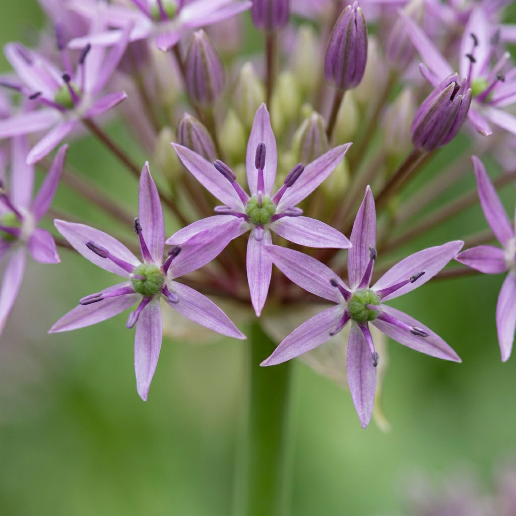 120x Allium Christophii - Ail étoilé de Perse - Violet - Floraison estivale - Calibre 10/12