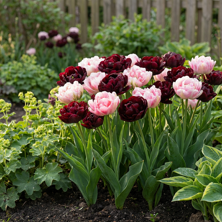 96x Tulipa Sweet Desire mix - Tulipe Sweet Desire mix - Divers - Floraison printanière - Calibre 11/12