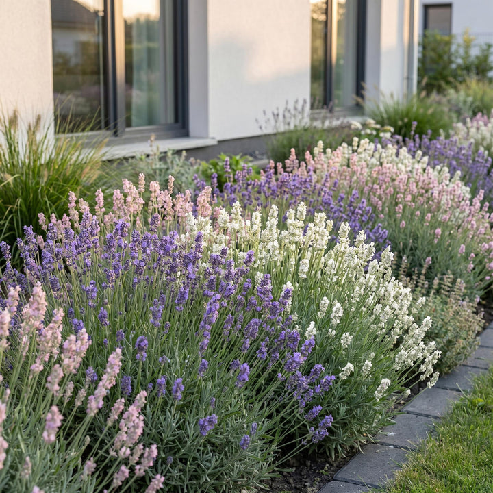 24x Lavandula Tricolour mix lavender plants in 11cm pots - view 7