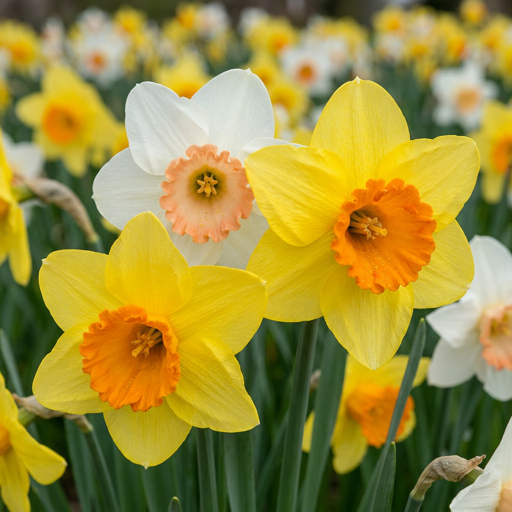 320x Narcissus mix - Mélange de narcisses - Divers - Floraison printanière - Calibre 10/12