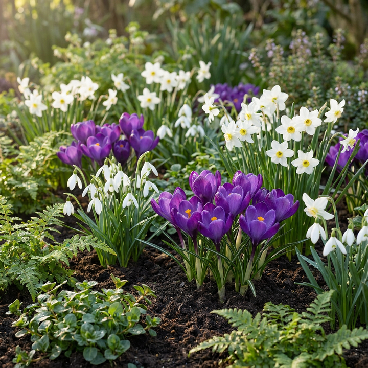 400x Bulb Shade Garden - Jardin d'ombre aux bulbes - Divers - Floraison estivale - Calibre 10/12