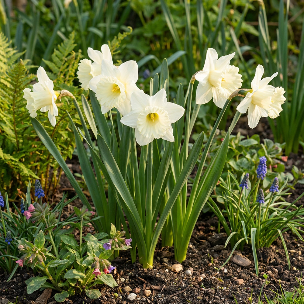 Narcissus Mount Hood daffodil bulbs, pack of 120, image 2
