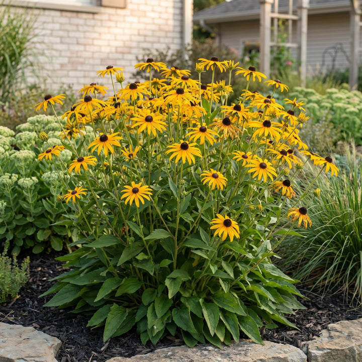 12 Rudbeckia 'Goldsturm' black-eyed susan plants in 11cm pots - view 6