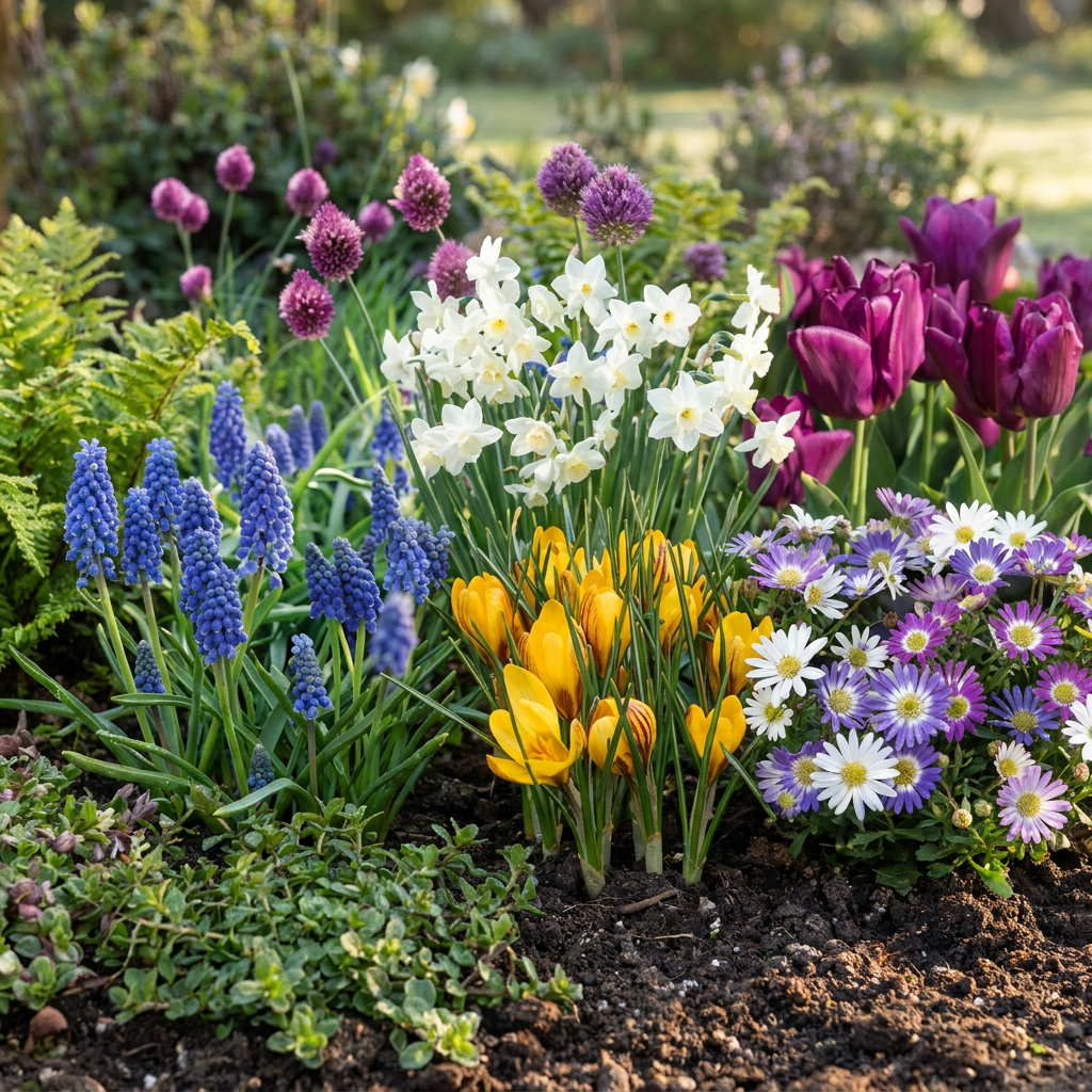 1000x Bulb Garden Mix - Mélange de bulbes pour jardin - Divers - Floraison estivale - Calibre 10/12