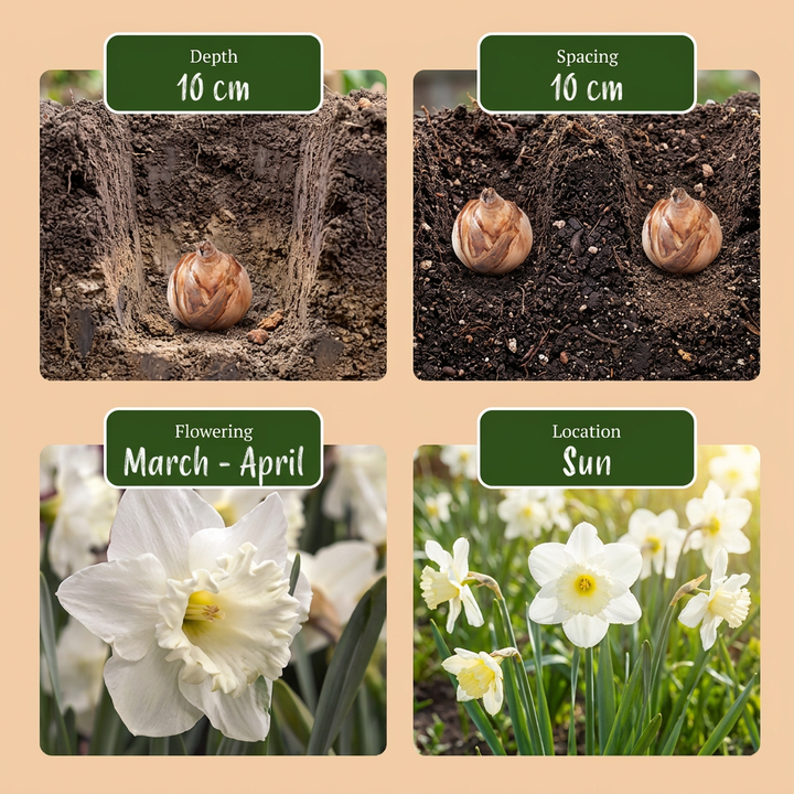 280x Bulbe Jardin Ensoleillé - Bulb Sunny Garden - Divers - Floraison estivale - Calibre 10/12
