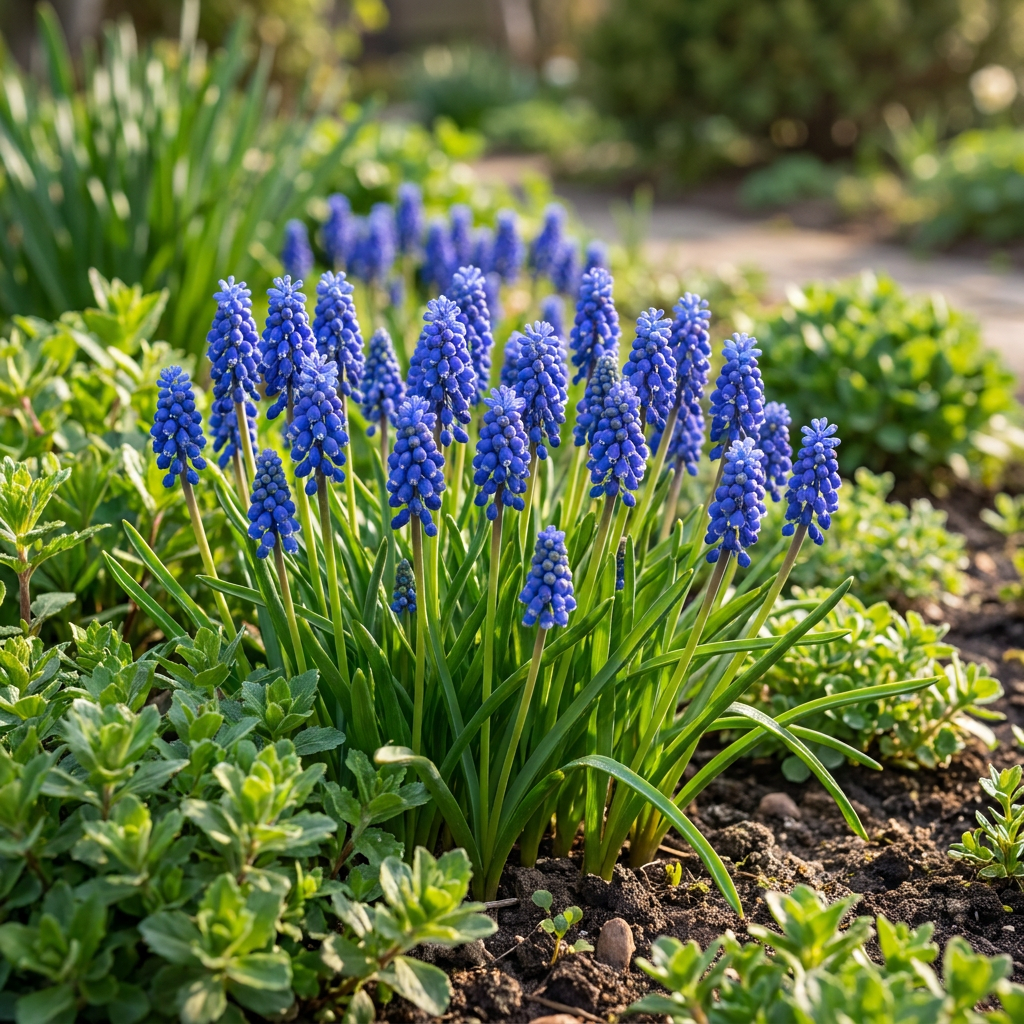 400x Muscari Armeniacum - Jacinthe à grappes d'Arménie - Bleu - Bulbe naturalisant - Calibre 8/9