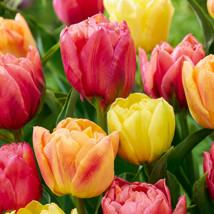 96x Tulipa Symbiosa mix - Tulipe Symbiosa mix - Divers - Floraison printanière - Calibre 11/12
