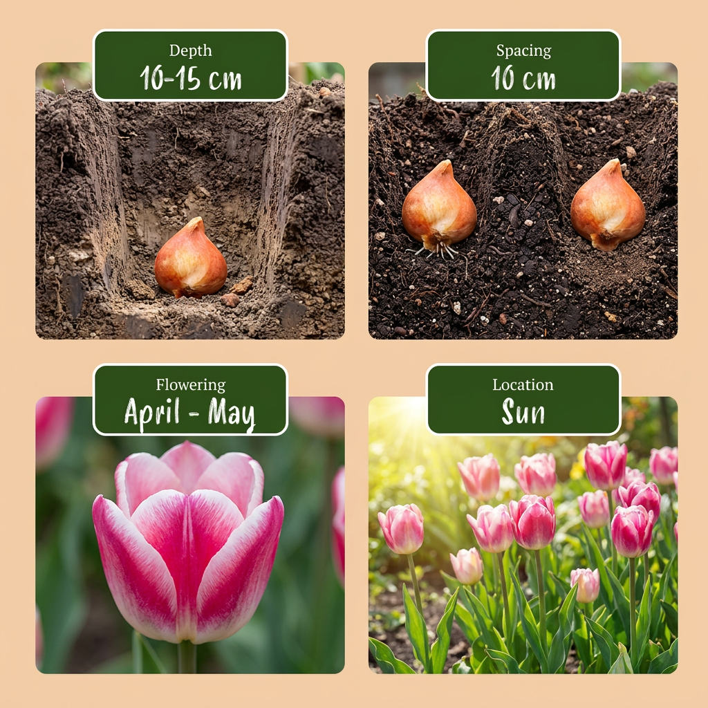 Tulipa Mata Hari tulip bulbs, pack of 96, image 4