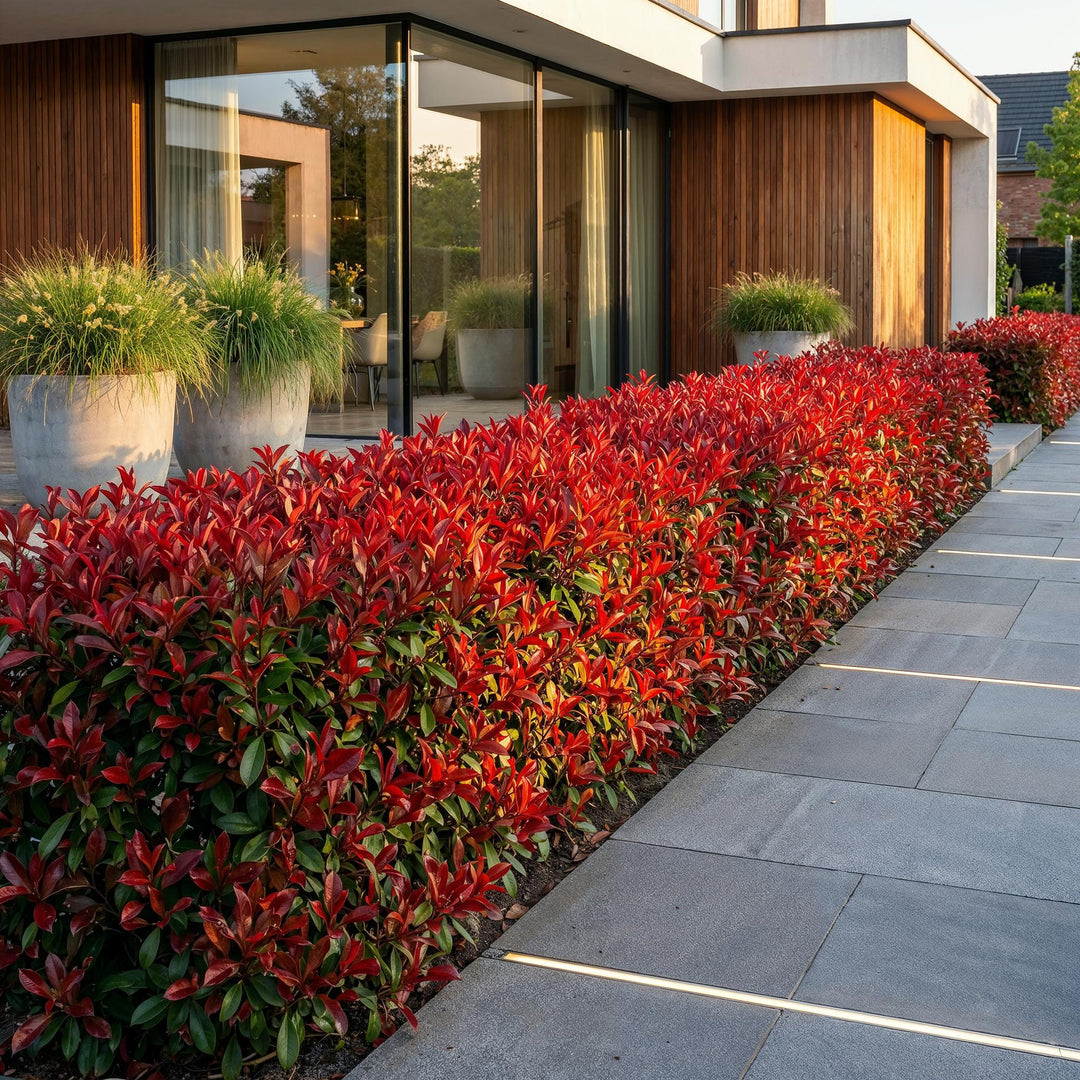 40 Photinia x fraseri 'Little Red Robin' plants in 9cm pots, 25-35cm tall - view 6