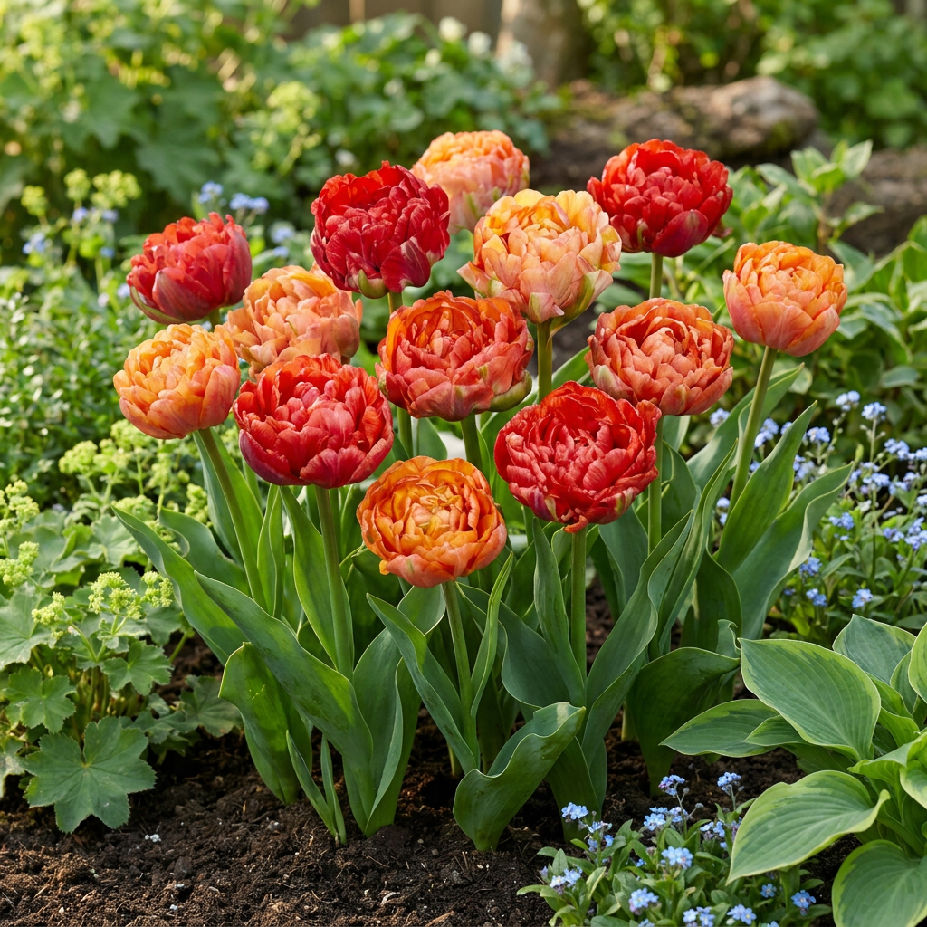 96x Tulipa Gudoshnik Double - Tulipe Gudoshnik Double - Divers - Floraison printanière - Calibre 11/12