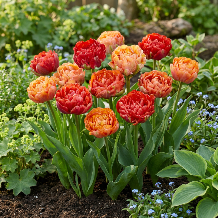 96x Tulipa Gudoshnik Double - Tulipe Gudoshnik Double - Divers - Floraison printanière - Calibre 11/12