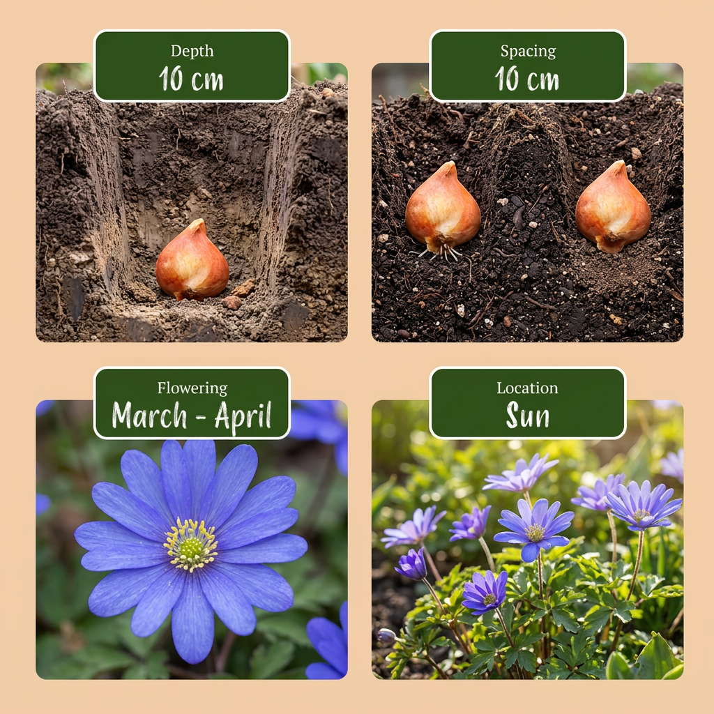 1000x Bulb Garden Blue - Bulbe Garden Blue - Divers - Floraison estivale - Calibre 10/12