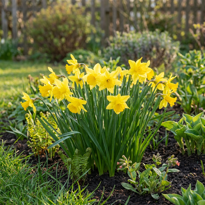 120x Narcissus February Gold - Jonquille February Gold - Jaune - Floraison printanière - Calibre 10/12