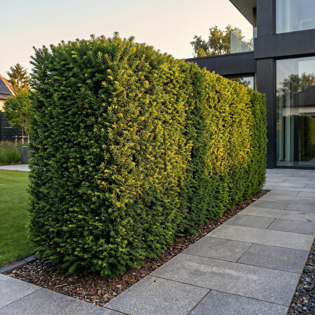 40 Taxus baccata yew hedging plants in 9cm pots, 20-30cm tall - view 6