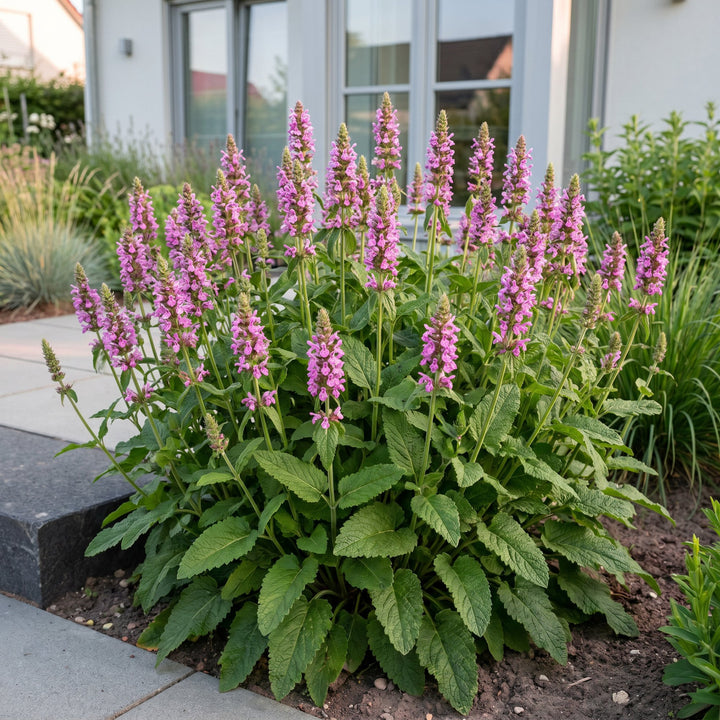 Pack of 24 Stachys officinalis 'Ukkie' betony plants in 11cm pots - view 6