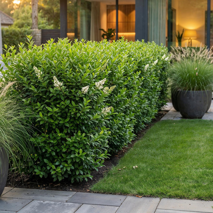 40 Ligustrum ovalifolium privet hedging plants in 9cm pots, 35-45cm tall - view 6
