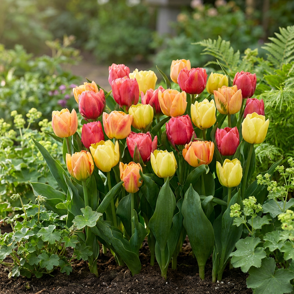 96x Tulipa Symbiosa mix - Tulipe Symbiosa mix - Divers - Floraison printanière - Calibre 11/12