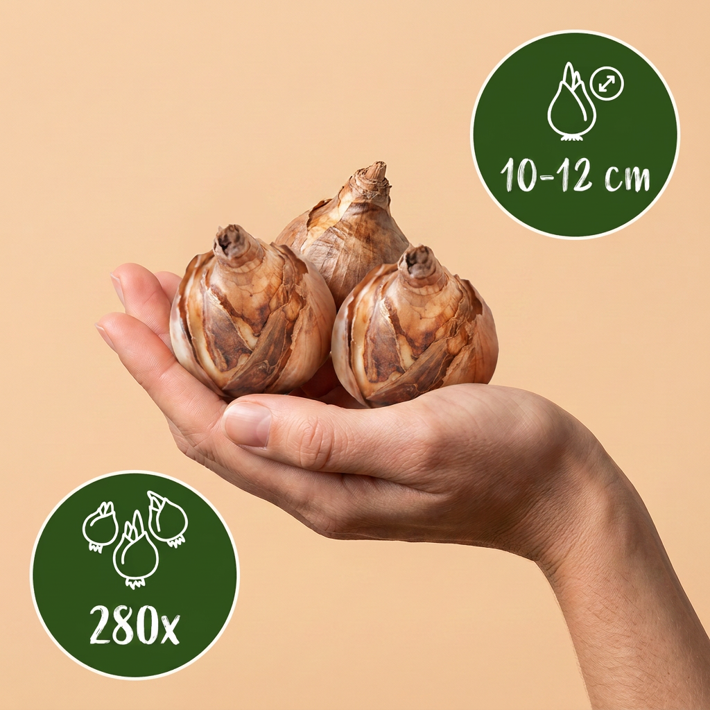 280x Bulbe Jardin Ensoleillé - Bulb Sunny Garden - Divers - Floraison estivale - Calibre 10/12