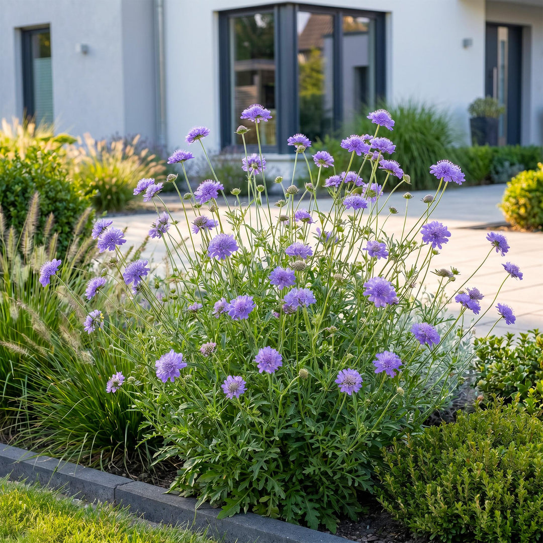 24 Scabiosa columbaria 'Butterfly Blue' pincushion flower plants, 15-25cm - view 6