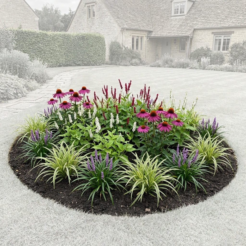 Perennial Border Package Monaco — healthy root ball and nursery pot ready to ship from Ireland