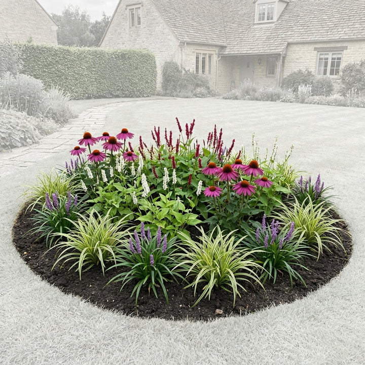 Perennial Border Package Monaco — healthy root ball and nursery pot ready to ship from Ireland