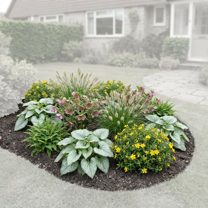 Perennial Border Package Warsaw — healthy root ball and nursery pot ready to ship from Ireland