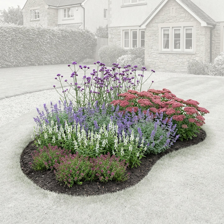 Perennial Border Package Seville — healthy root ball and nursery pot ready to ship from Ireland