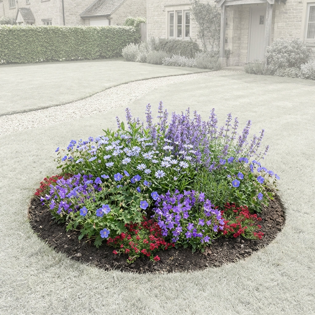 Perennial Border Package Dublin — healthy root ball and nursery pot ready to ship from Ireland