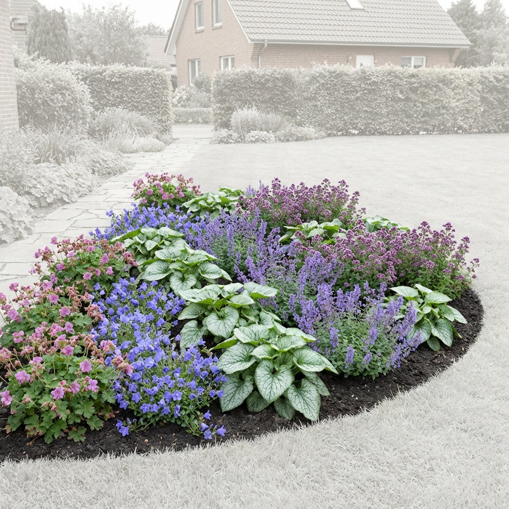 Perennial Border Package Paris — healthy root ball and nursery pot ready to ship from Ireland