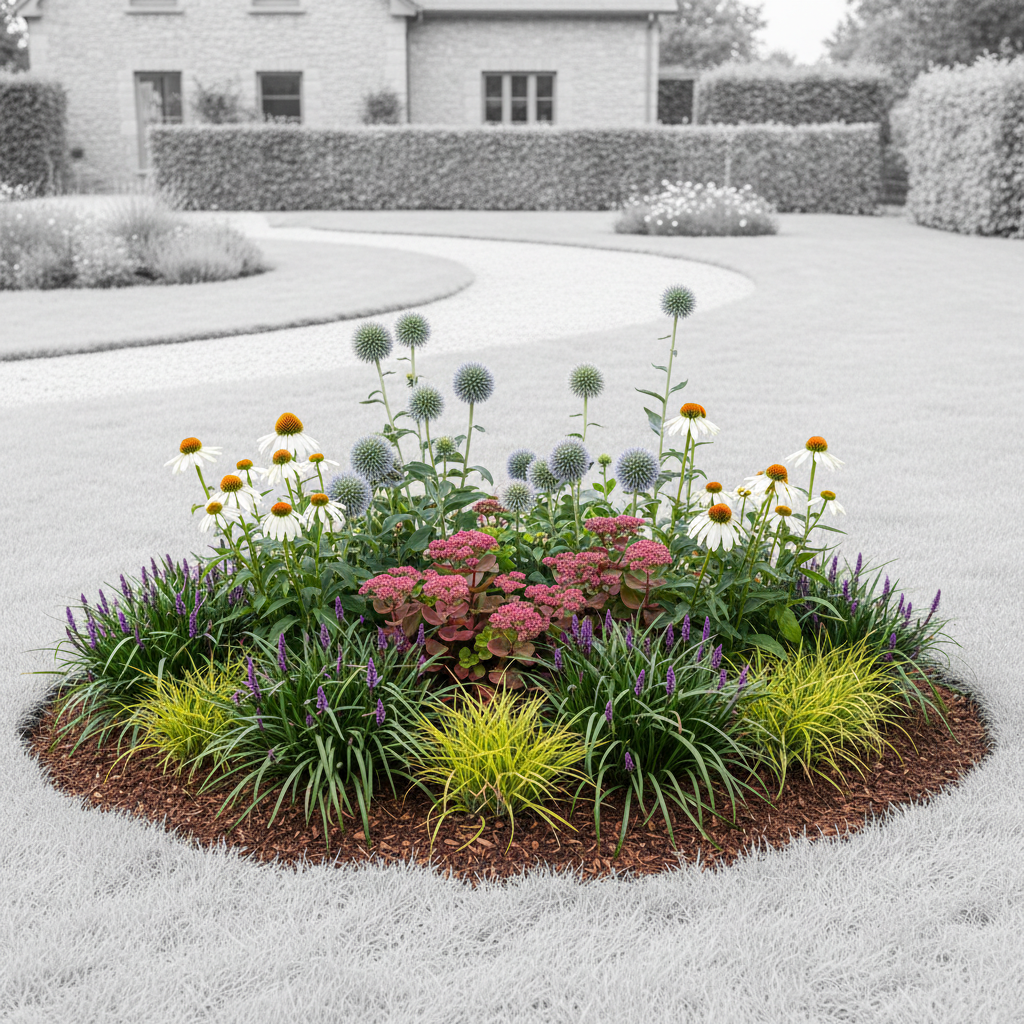 Perennial Border Package Athens — healthy root ball and nursery pot ready to ship from Ireland