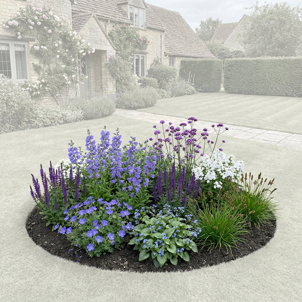 Perennial Border Package Stockholm — healthy root ball and nursery pot ready to ship from Ireland