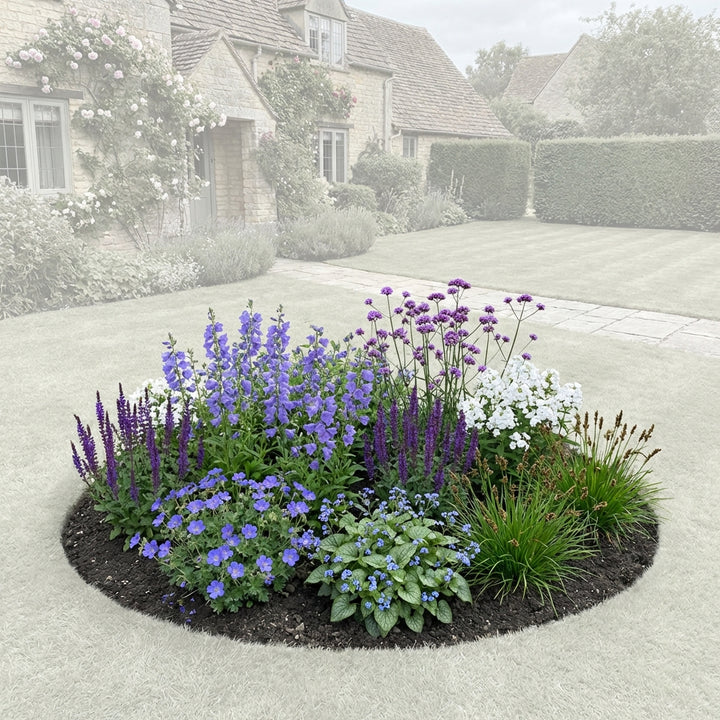 Perennial Border Package Stockholm — healthy root ball and nursery pot ready to ship from Ireland