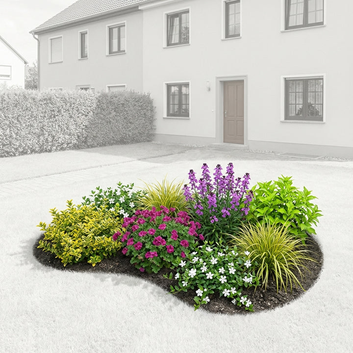Perennial Border Package Frankfurt — healthy root ball and nursery pot ready to ship from Ireland